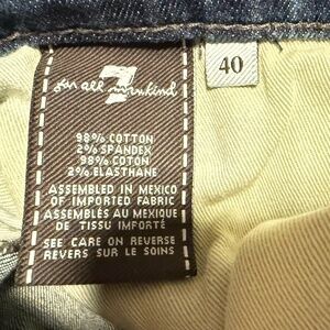Men's 7 For all man kind Jeans 40 washed blue